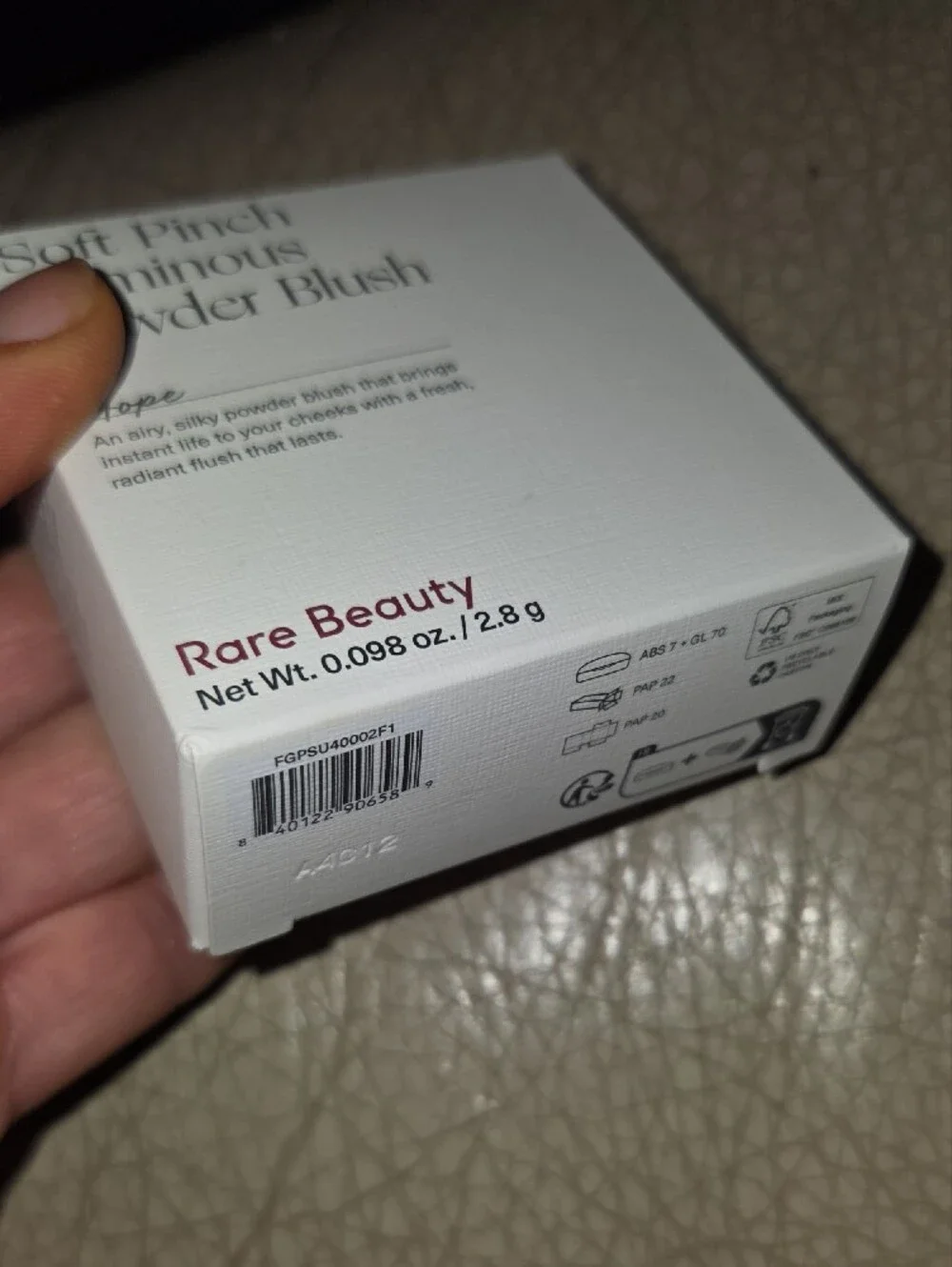 Rare Beauty Soft Pinch Blush — Hope (Light Pink)